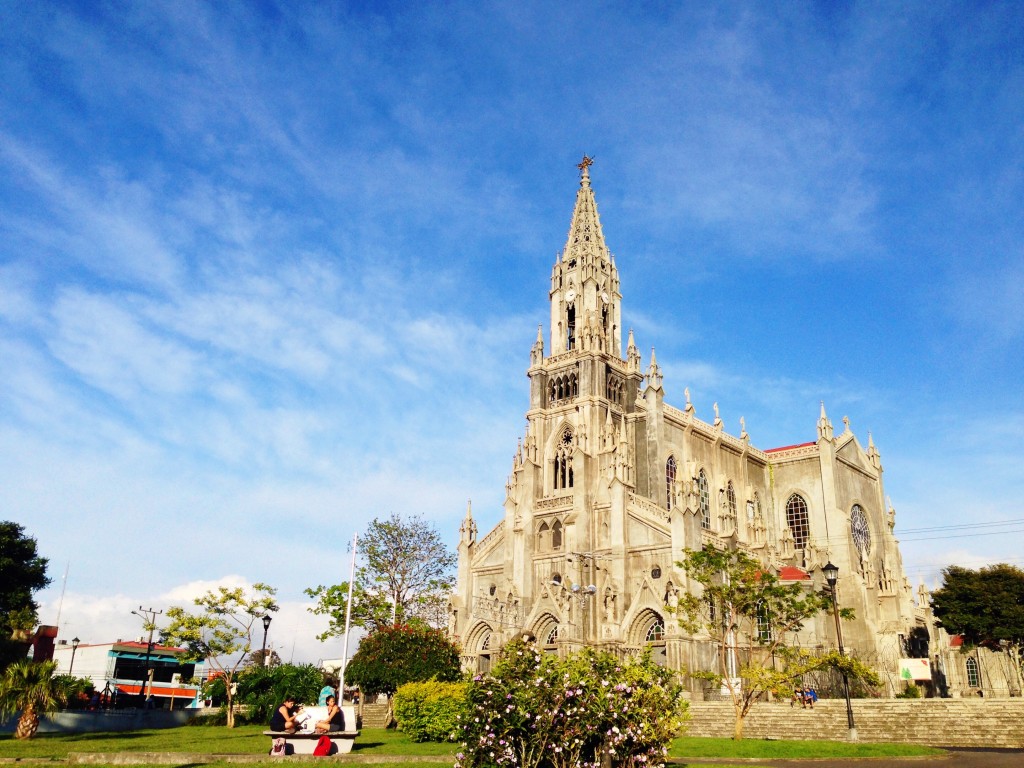 The church is at the heart of Coronado, a short walk from the school. 